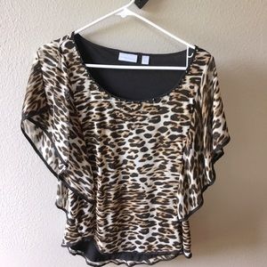 NY&Co Leopard Blouse